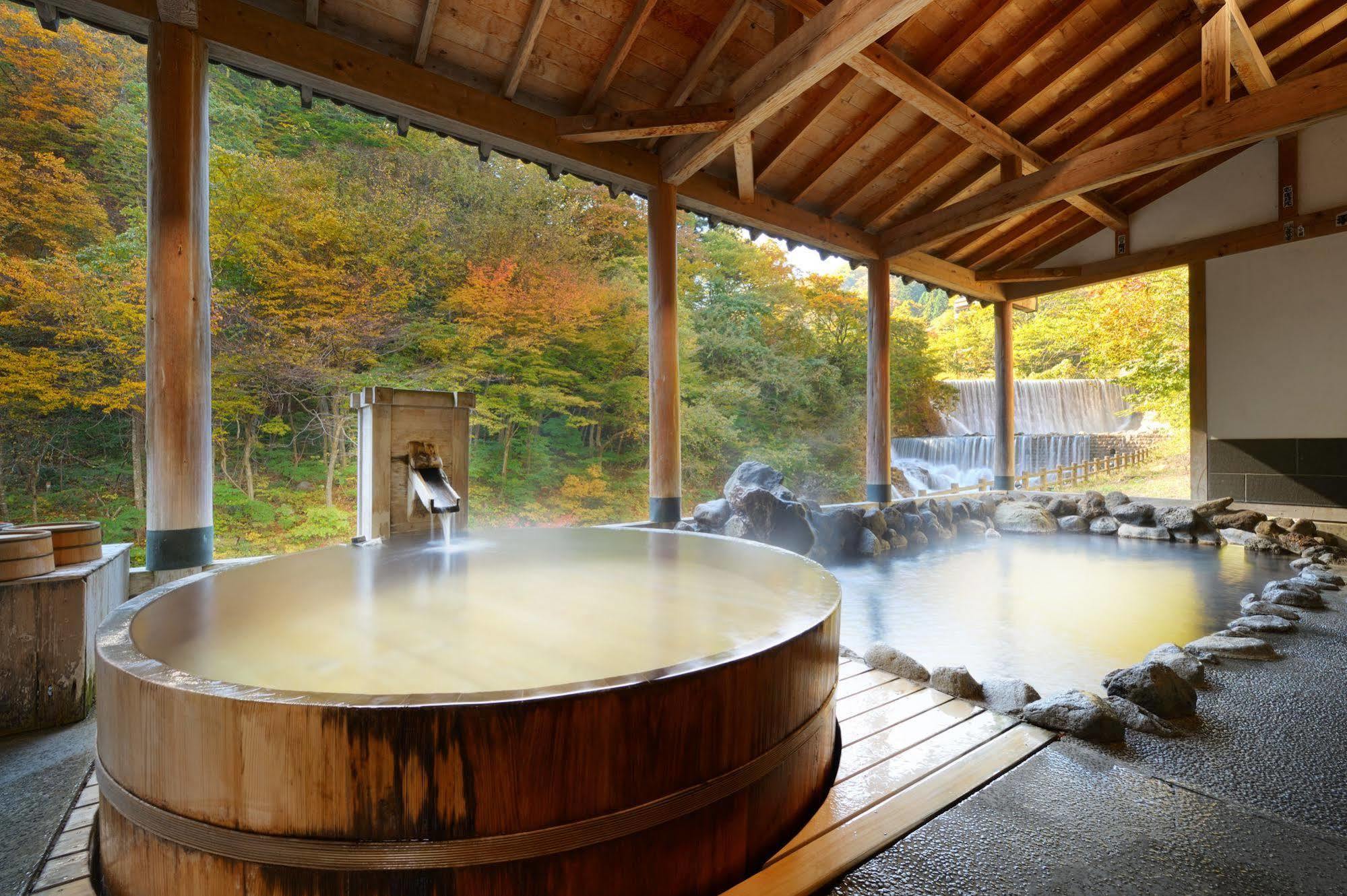 Sansuiso Tsuchiyu Spa Fukushima  Bagian luar foto
